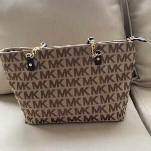 Michael Kors Brown Tote Bag